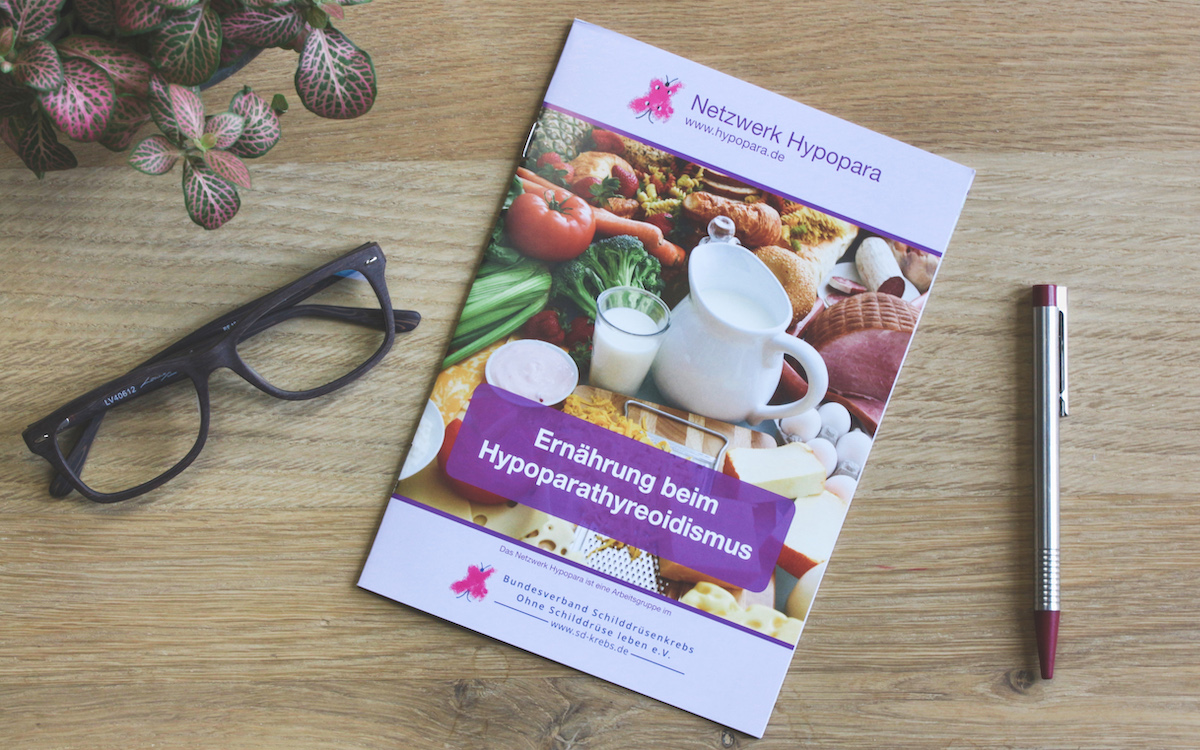 Foto: Broschüre Ernährung beim Hypoparathyreoidismus
