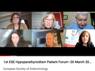 Screenshot Hypopara Patientenforum